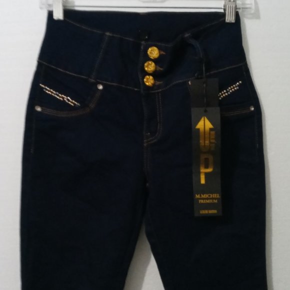 M.Michel Denim - M. Michel Push Up Dark Denim Butt Lift Jeans SZ 5